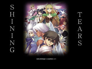 Shining anime group elf wings - them in front free wallpaper