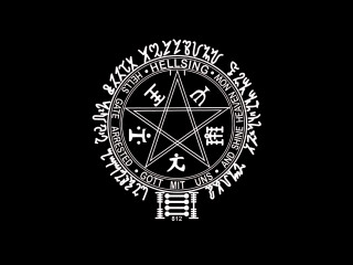 Pentagramus occulte lineart magiccircle girls - occult free wallpaper