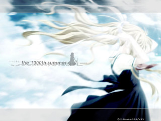 Long white hair flying clouds - ann thetis blacker free wallpaper for desktop