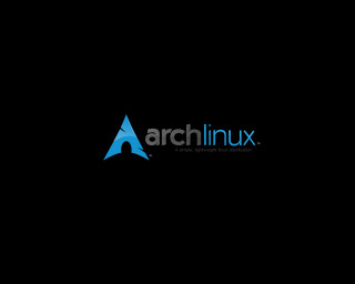 Black background blue logo arch - a blue logo free wallpaper