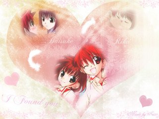 Redhair girls heart love poster - love free wallpaper for desktop
