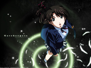 Girl blue dress flying green - a blue dress free wallpaper