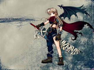 Girl dragon sword tiger anime - a sword and a dragon free wallpaper for desktop