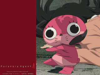 Pink animal big eyes person - neodada free wallpaper
