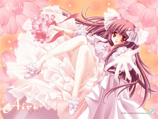 Girl white dress laying flowers - flowery free wallpaper