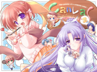 Anime girls purple hair sign - carl rahl free wallpaper