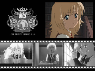 Blonde girl blue eyes movie - official art free wallpaper for desktop