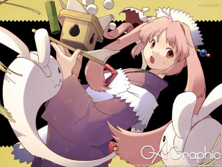 Woman bird kimono artist 2011 - her shoulder and a bird free wallpaper