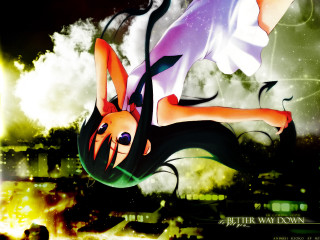 Girl flying white dress holography - ann thetis blacker free wallpaper for desktop