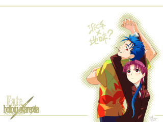 Aya goda blue hair homurahara - neofauvism free wallpaper
