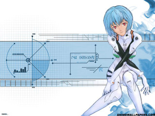 Blue haired futuristic suit ayuani - a futuristic suit free wallpaper