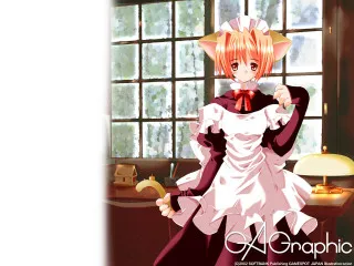 Woman dress window lamp artist - free 3d render wallpaper for desktop