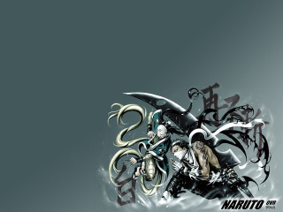 Naruto anime demon sword gray - japanese free wallpaper
