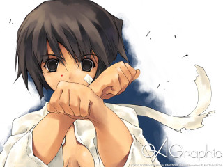 Anime character pointing finger white - his finger free wallpaper