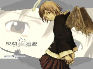 Eizan kikukawa angel wings school - an angel free wallpaper