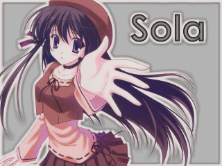 Girl hat longhair solo anime - solo free wallpaper