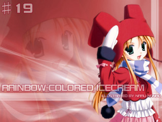 Red hat dress white umbrella - a white umbrella free wallpaper