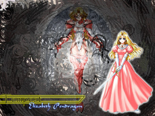 Alice prin two women man - a drawing free wallpaper for desktop