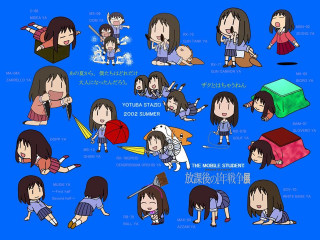 Anime characters expressions poses colors - a bunch of anime characters free wallpaper