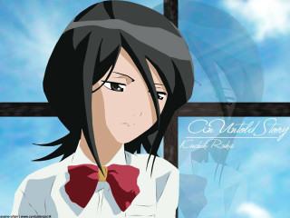 Girl bowtie cross sky clouds - visual free wallpaper