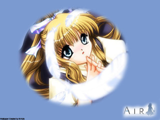Anime girl blue eyes long 3 - a anime girl free wallpaper for desktop