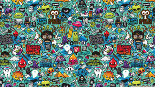 Stickers wallpaper background items colors - a skull free wallpaper for desktop