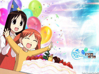 Woman child birthday cake balloons - a woman and a child free wallpaper for desktop