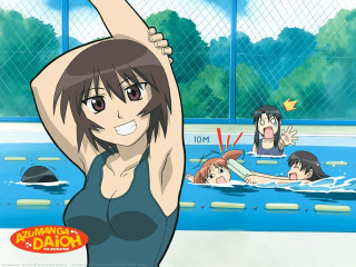 Pool girls fence blacktop smile - other person free wallpaper for desktop