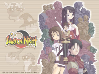 Anime group armor hair star - character free wallpaper