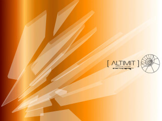 Orange white background logo abstract - global illumination free wallpaper for desktop