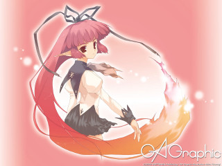 Pink haired girl black dress 3 - artgem free wallpaper