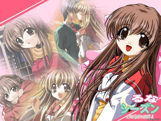 Anime girls long hair pink 4 - a group of anime girls free wallpaper