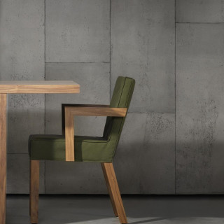 Chair table concrete wall wooden - concrete art free wallpaper for tablet