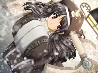 Woman costume large object clock - a large object free wallpaper