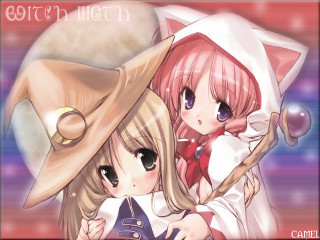 Anime girls hats cat ears - hat free wallpaper