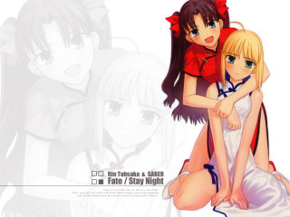 Anime girls red bow sitting - a couple of anime girls sitting next free wallpaper