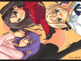 Couple women bed man foreground - a man in the background and a woman in the foreground free wallpaper