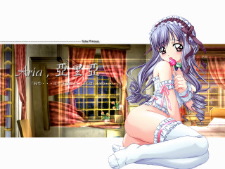 Girl white dress bed rose - a rose free wallpaper