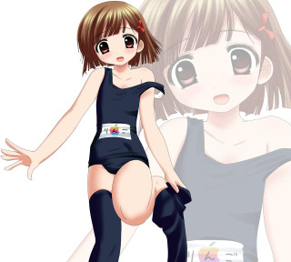 Girl black dress boots anime - her hip free wallpaper for tablet