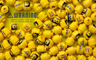 Yellow legos display store window - adrian zingg free wallpaper