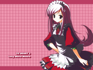 Girl dress long hair red - 2 d game art free wallpaper