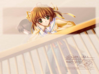 Girl long hair yellow coat - a yellow coat free wallpaper