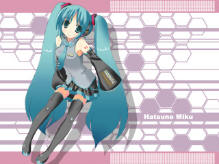 Anime girl blue hair microphone - a microphone and a microphone free wallpaper