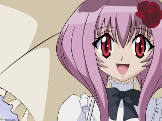 Pink hair flower white dress - gapmoe yandere grimdark free wallpaper for desktop