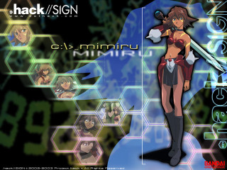 Woman bikini sword hexagon portrait - mingei free wallpaper