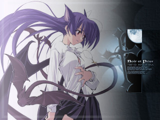 Eizan kikukawa purple hair demon - a purple ribbon free wallpaper for desktop
