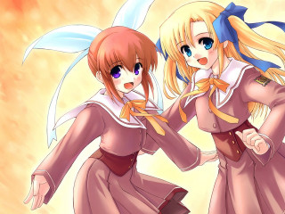 Anime girls alice prin rayonism - their hipss free wallpaper