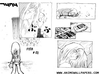 Comic strip girl mirror manga - a comic strip free wallpaper