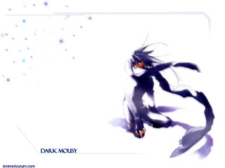 Shadow portrait blueborder snowing anime - darkness free wallpaper