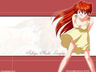 Red haired girl yellow dress - visual free wallpaper
